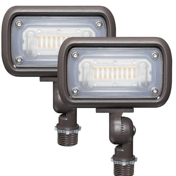GKOLED 15W LED Floodlight, Outdoor Security, 1500 Lumens, 50W MH, 5000K Day Wht - Picture 1 of 16